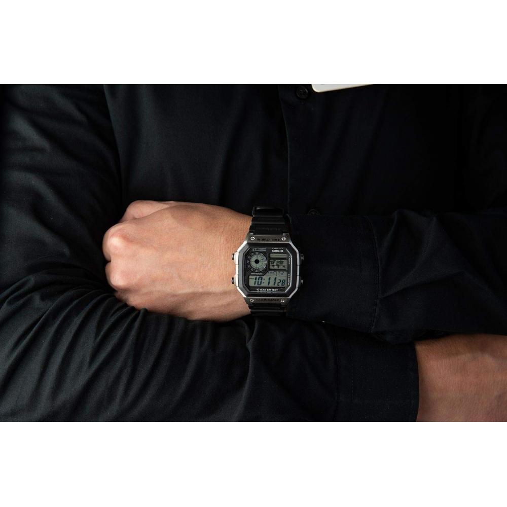 Casio Pánské digitální hodinky AE-1200WH-1CVEF