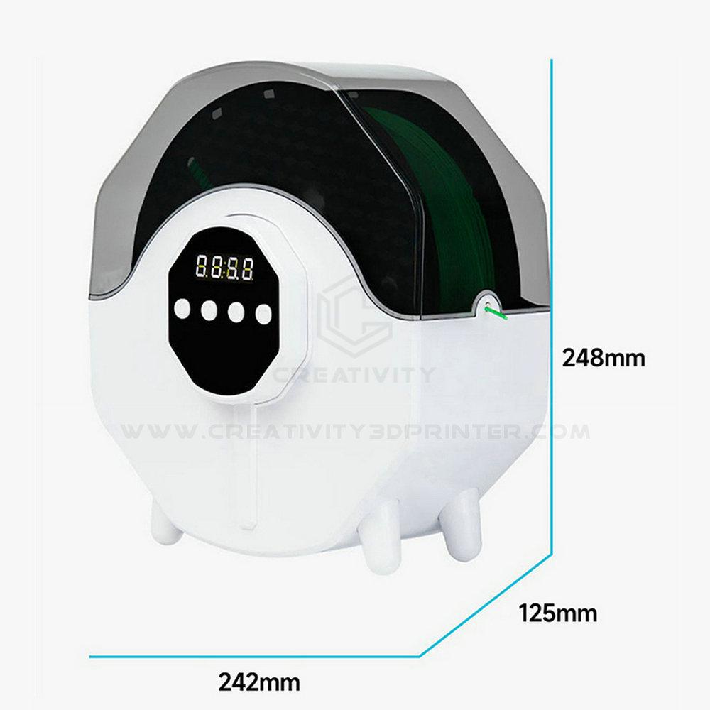 3D Printer Filament Drying and Storage Box - Moisture & Dustproof for PLA, ABS, PVA, PETG, Nylon