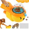 Interactive Pet Puzzle Feeder Dog and Cat Treat Dispenser Toy with Pedal and Adjustable Food Outlet Mental Stimulation Dog Toy