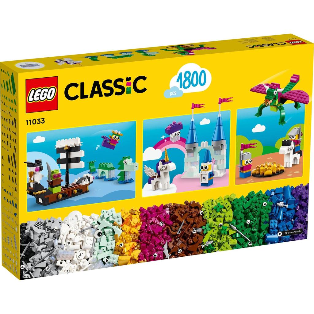 LEGO Classic Fantasyland Toy Present Birthday Block Educational Christmas Boys Girls Children 5 Years Old 6 Years Old 7 Years Old 8 Years Old Pretend