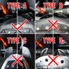 Steering Wheel Shifter Paddle Extension For Mercedes A B C E ML GL CLA GLA GLK SL SLK Class Benz W176 W246 W212 W204