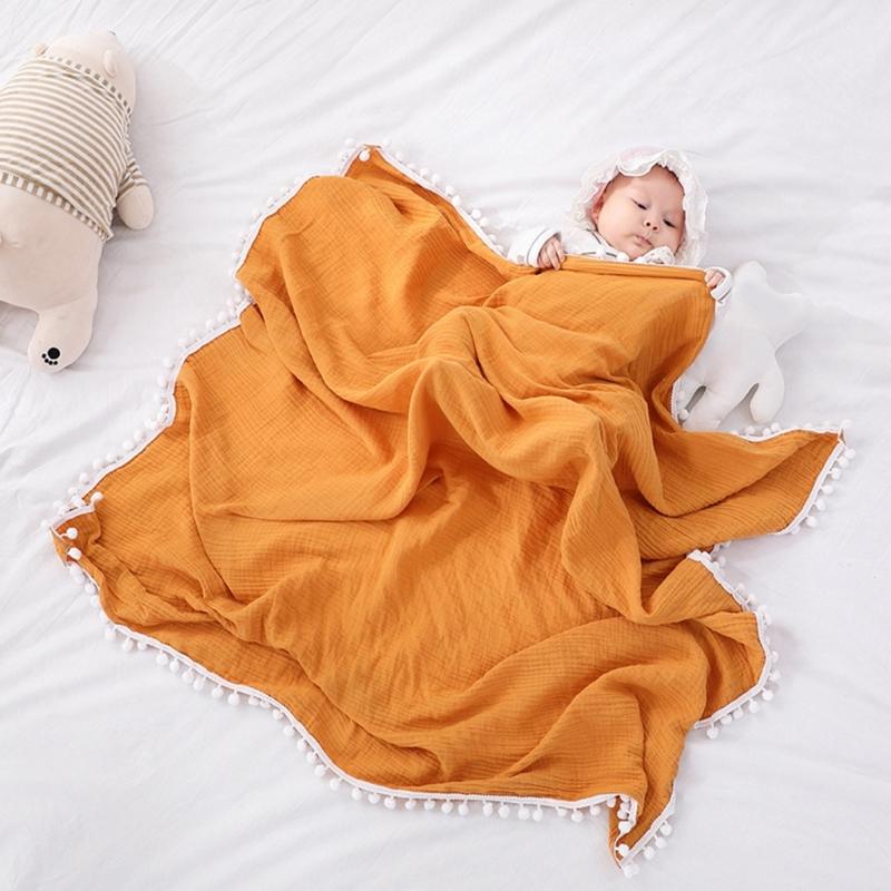 Baby Swaddle Blanket Cotton Baby Receiving Blanket 43x43-inch Unisex Printed Newborn Swaddle Wrap Soft Baby Shower Gift