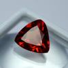 Natural Orange Sapphire   6.25 Ct Excellent Trillion Cut Loose Gemstone
