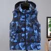 Fashion Winter Warm Vests for Men New In Outerwears Hooded Plus Size Casual Thick Tops Men's Sleeveless Parkas