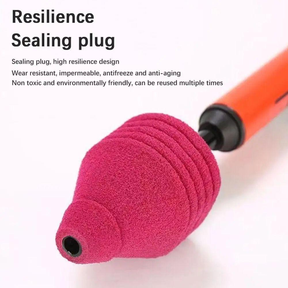 Durable High Pressure Toilet Plunger Strong Resilience Sewer Dredging Plunger Household Toilet