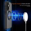 Applicable To Samsung A37 Ring Holder Rotating Mobile Phone Case a57A27 Matte Magnetic Suction A17 Ring Holder Protective Case