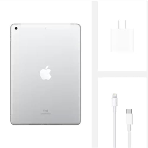 [Refurbished Product] Apple iPad (8th Generation) Wi-Fi + Cellular 32GB Silver (Refurbished Product)
