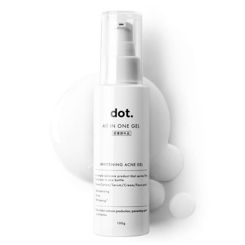 dot Gel Skin Care for Men and Moisturizing Sensitive Age 100g All-in-One Lotion, Women, Emulsion, Serum, Skin, Spots, Wrinkles, Freckles, Acne,