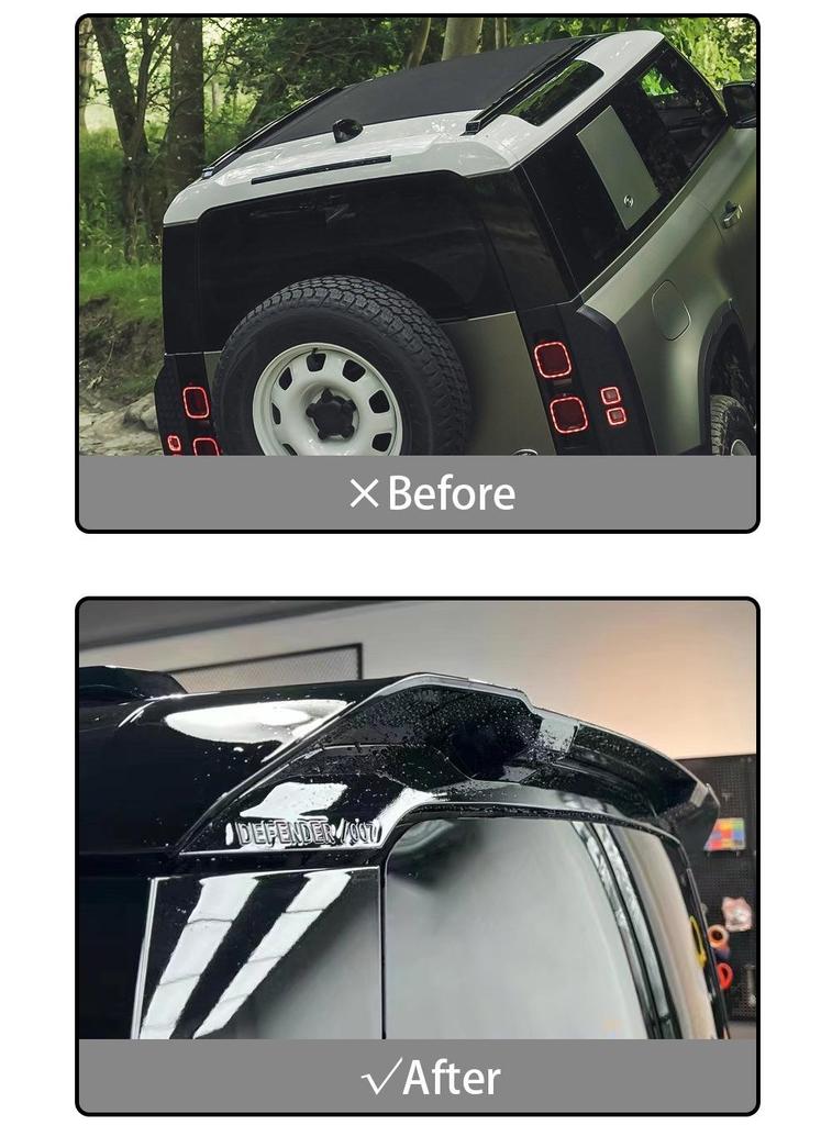 Replacement Rear Spoiler for 2020-2024 Land Rover Defender L663 Urban Model