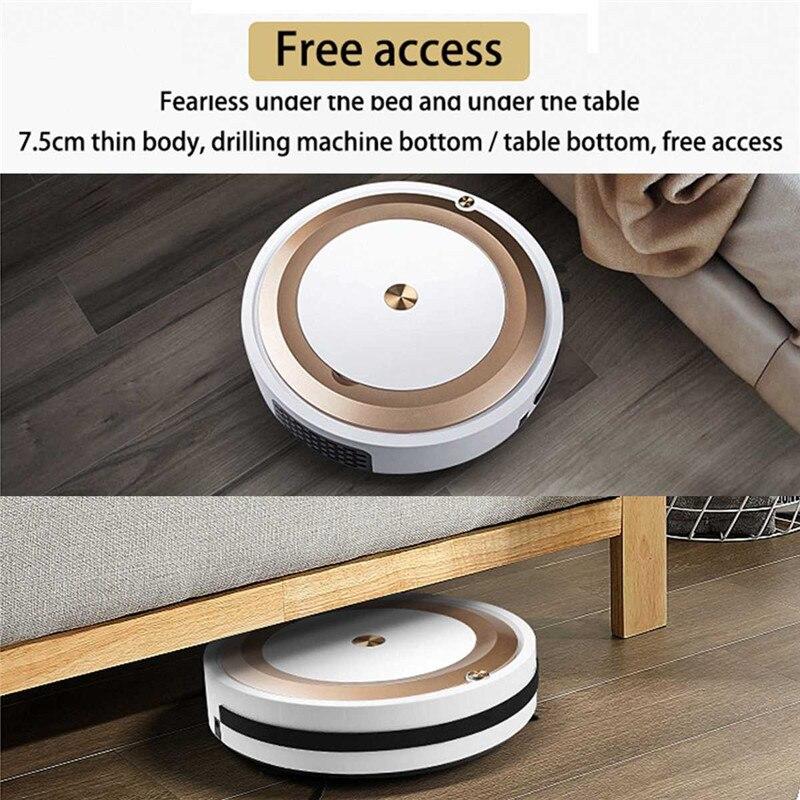 3 In 1 Intelligent Robot Robot Vacuum Cleaner Robot Vacuum Cleaner Remote Control Robot for Cleaning the Vacuum Cleaner On the Floor At Home | Vacuum