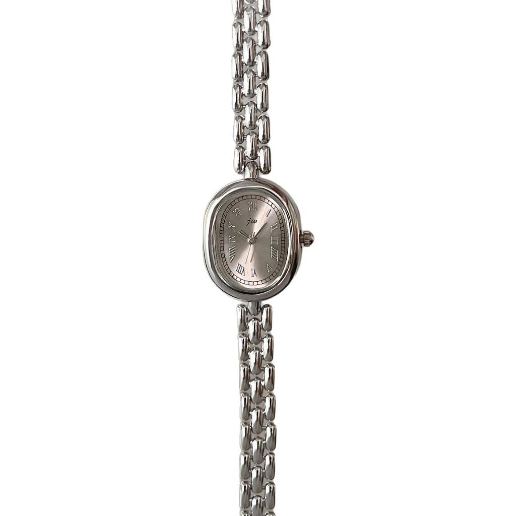 Women'S Watches Niche High-Value Literary And Versatile Simple Temperament Women'S Watches Oval Disc Women'S Watches