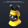 40X-1200X Kids Microscope with 360 Rotation Hd Educational Toy for Children Beginners