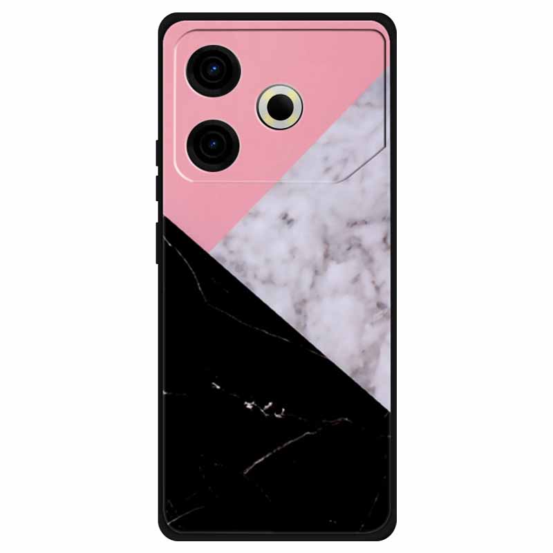 For Tecno Pova 6 Neo Case Silicone Soft Flower Space Fashion Cover For Tecno Phantom X2 Pro Cases Landscape Paint Covers Cute