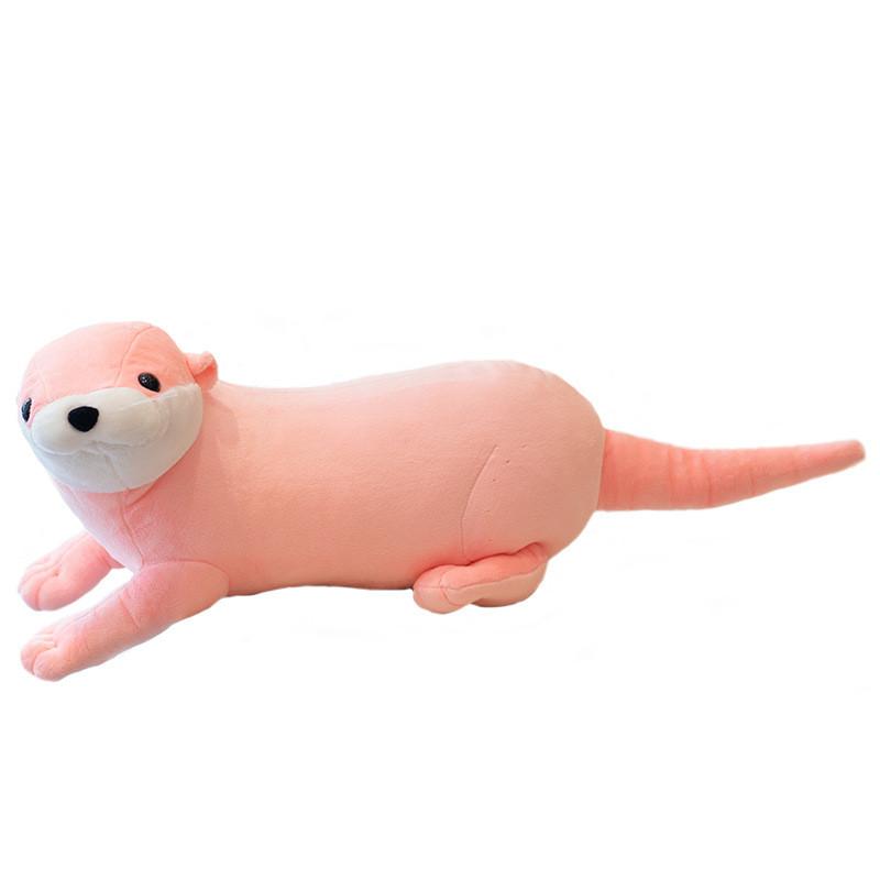 Plush Simulation Otter Stuffed Toy Animals Dolls Room Decoration Gifts Kids