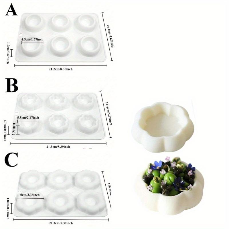 Food-Grade Silicone Baking Mold Non-Stick Reusable Dessert Maker for Chocolate Mousse Ideal for Kitchen Use and Cake Decorating