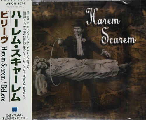 

CD HAREM SCAREM - Believe WPCR1078 WEA 1997 Japan Rock