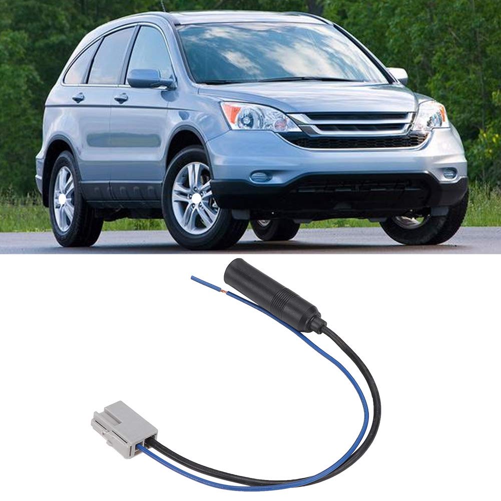 Radio Antenna Conversion Male Cable Accessories for Honda, Qiilu Antenna Adapter Cable, ABS Car