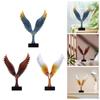 Eagle Statue Collectible Feng Shui Ornament Table Decoration Handmade Bookshelf Desk