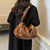 Women's PU Shoulder Bag Monochromatic Large Capacity Casual Bag Crossbody Bag Quality Trendy