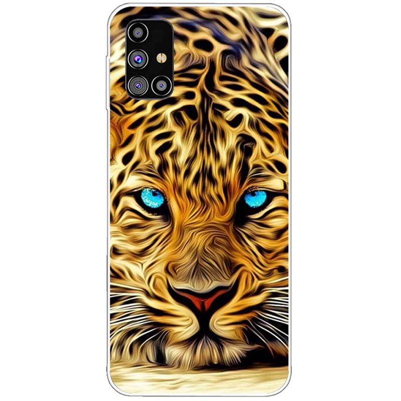 Do Samsung Galaxy A31 A51 A71 Etui Silikonowe Tylne Etui Telefoniczne Do Samsung A315 A515 A715 Miękkie Etui Zderzak Coque z Kreskówką