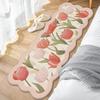 Thickened Imitation Cashmere Floor Mat, Small Fresh Bedroom Bedside Blanket, Living Room Carpet, Household Bay Window Mat