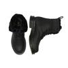 Dr. Martens 1460 Wintergrip Skórzane Outdoorowe Codzienne Buty Damskie Czarne 24015001
