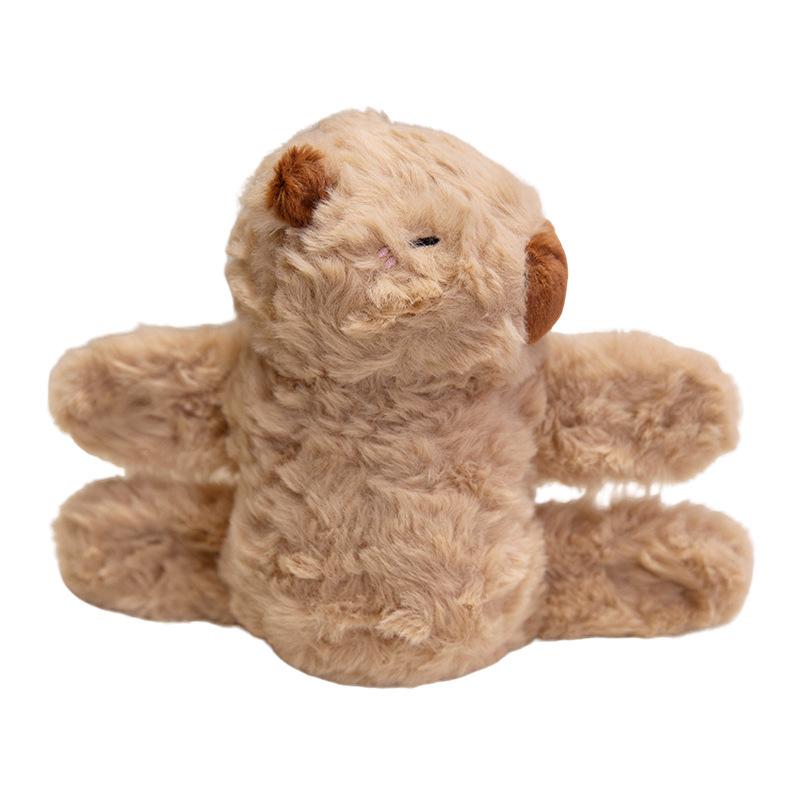 Cartoon Animal Unicorn Deer Snapping Circle Plush Toy Doll Kapibara Bracelet Children'S Doll