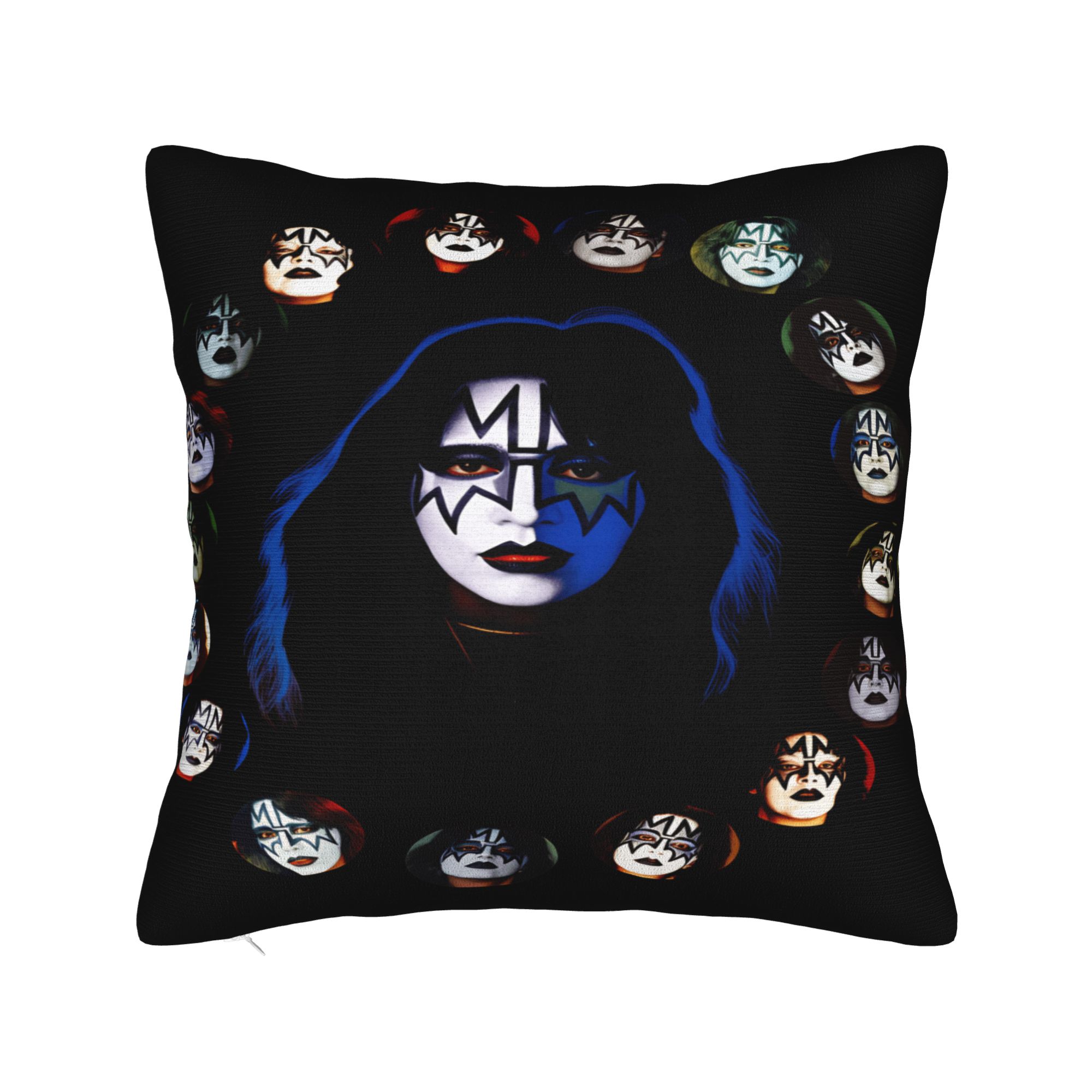 

Remebering Ace Frehleys 1951-2025 Pillow Case Retro Trendy Pillow Cover Soft Pillowcases For Sofa Home Decor 12x12Inch