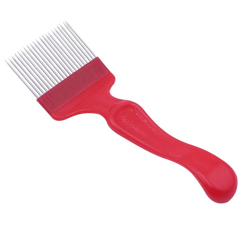 Bee Stainless Steel Honey Forks Beekeeping Tools 18 Pin Straight Needles Uncapping Forks handle HoneyHoney wax cleaning tools