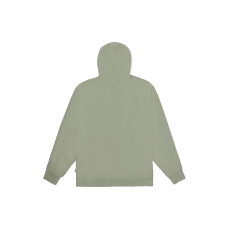 Vans Logo Print Hoodie Women Tops Green VN0A7RMIUDP