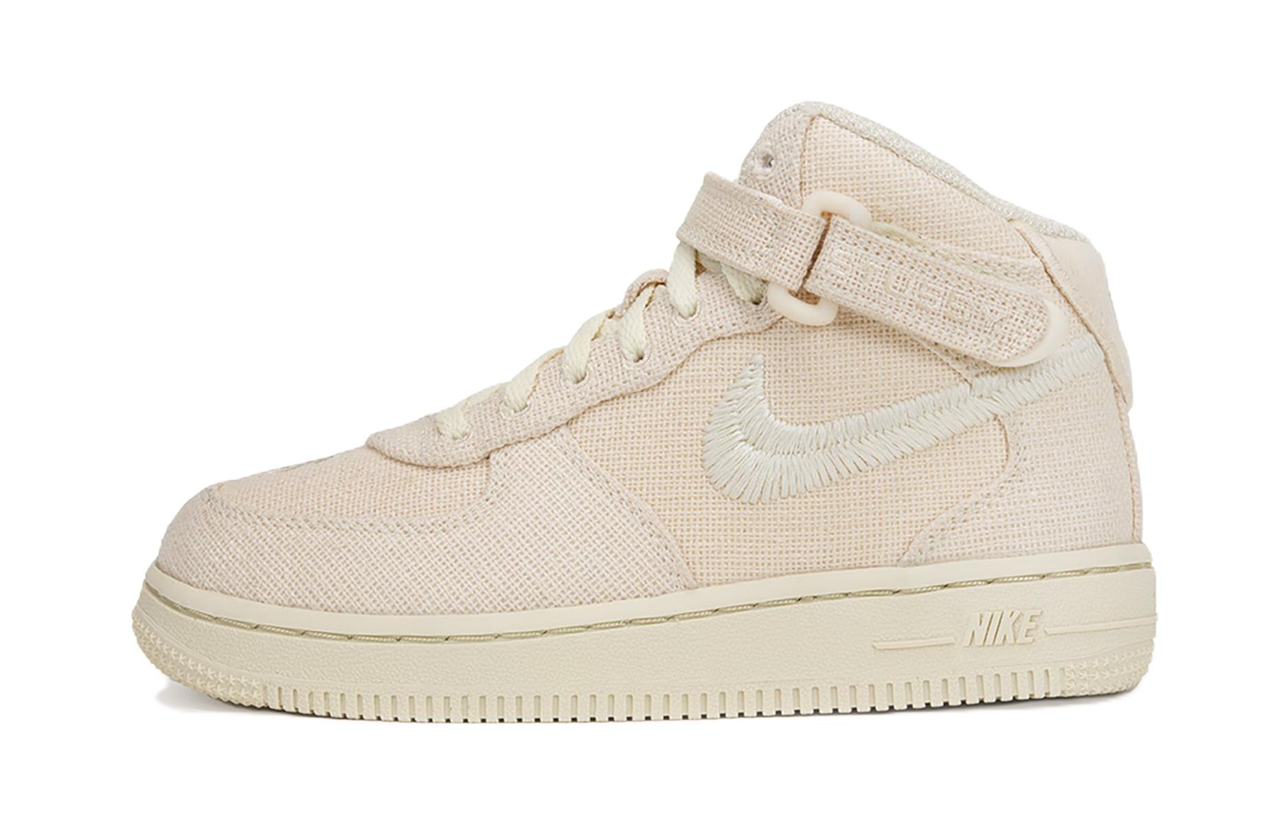 Nike Air Force 1 Mid Stussy Fossil PS DN4157-200 35
