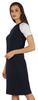 Inkmeso Solid Short Raglan Sleeves Dress For Women  s Summer Casual Sporty Bodycon T-Shirt
