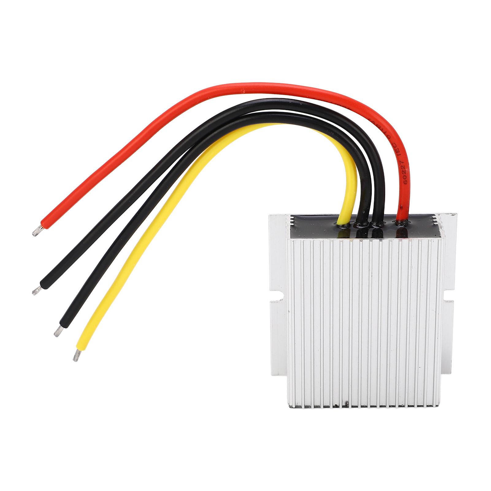 

Регулятор напряжения постоянного тока, водонепроницаемый корпус из алюминиевого сплава, стабилизатор постоянного тока для автомобиля 12-24 В