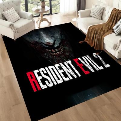 Resident Evil 2 Remake Poster Square Rugs Are a Great Choice for Living Rooms, Bedrooms, Home Décor, and As Gifts.