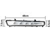 For Ford Mondeo 2011 2012 2013 LED Front Bumper Light Fog Light Daytime Running Light Driving Signal Light With Bulb HS7Z15200F