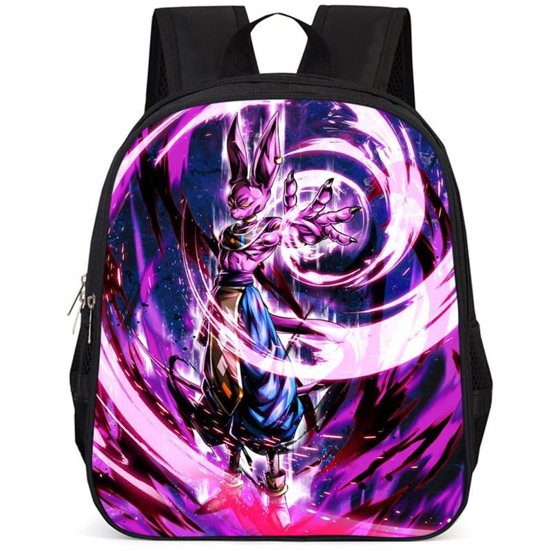 Dragon Ball Z Rucksack Große Kapazität Goku Beerus 15 Zoll Schultasche Für Kinder