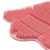 Foot Back Scrubber for Shower Washer Suction Cups Comfortable Accessory Nonslip Bath Massage