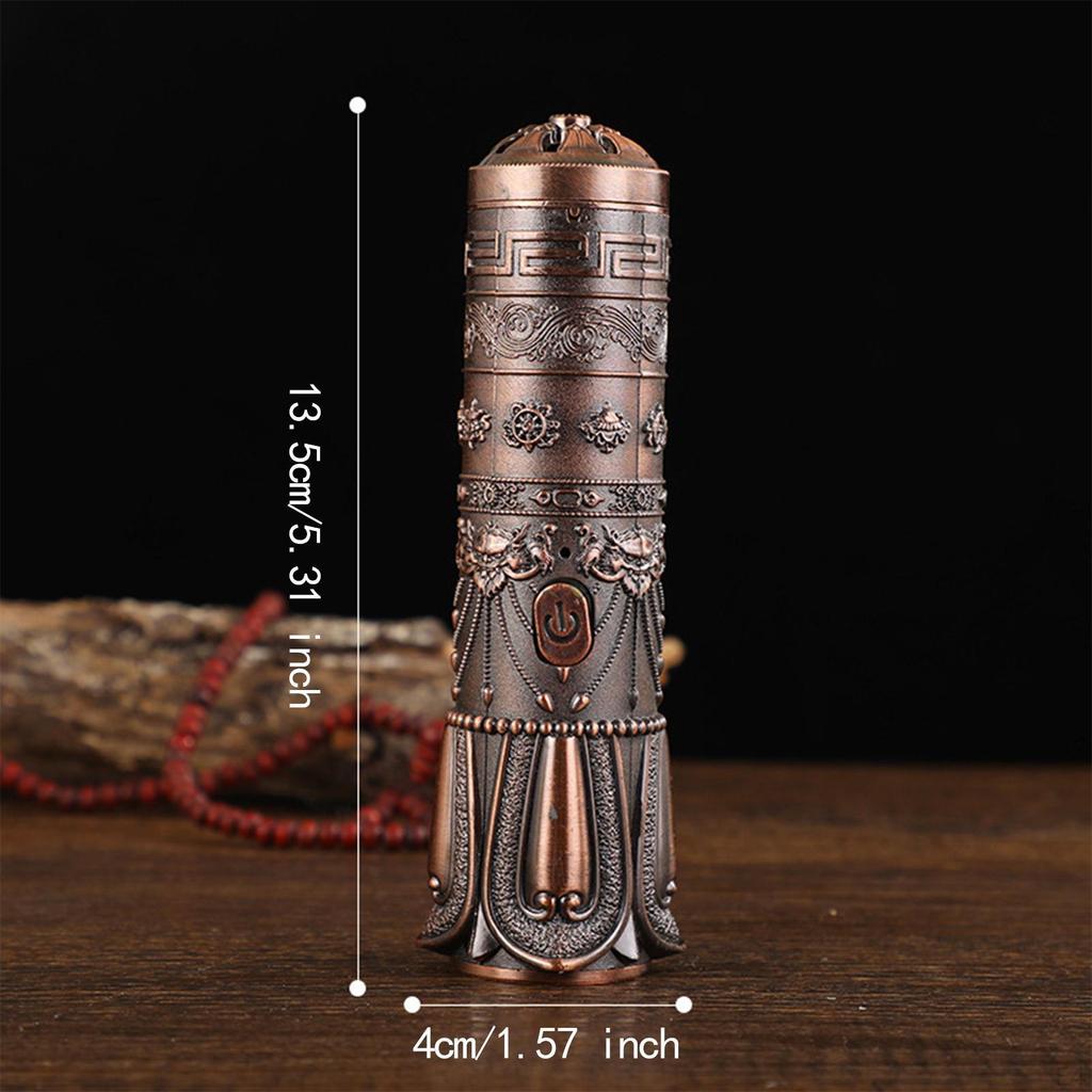 USB Car Electric Incense Burner Aroma Diffuser Small Electronic Holder Censer for Spa