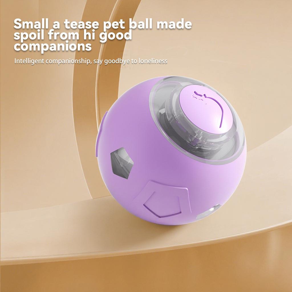 Dog Toys Electric Owl Jumping Ball, Interactive Dog Toy Activity Ball For Dogs With Batteries, Automatic Moving Ball And Plush Cover For Small