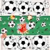 1pc Soccer/Football Party Table Flag Table Centerpiece Soccer Birthday Decorations Sports Theme Party Table Runner Table Cover