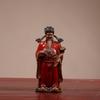 Ceramics Fu Lu Shou Figure Statue -Buddha of God of Wealth-Home Features Living Room, Office Decoration Statues