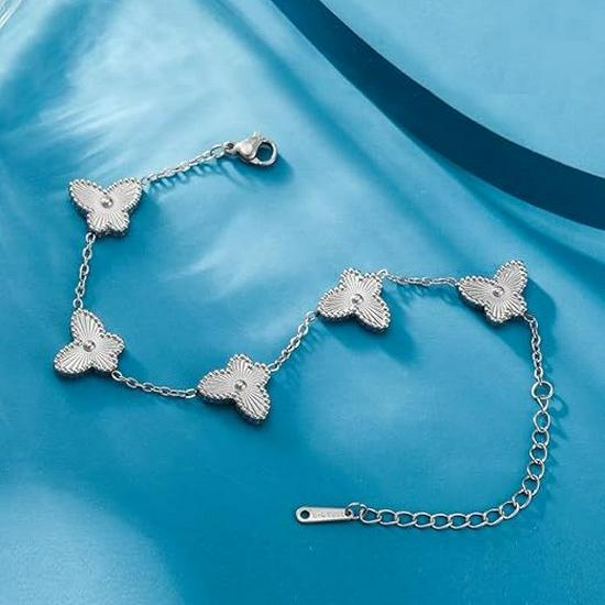 2024 Adjustable Butterfly Charm Bracelet for Women