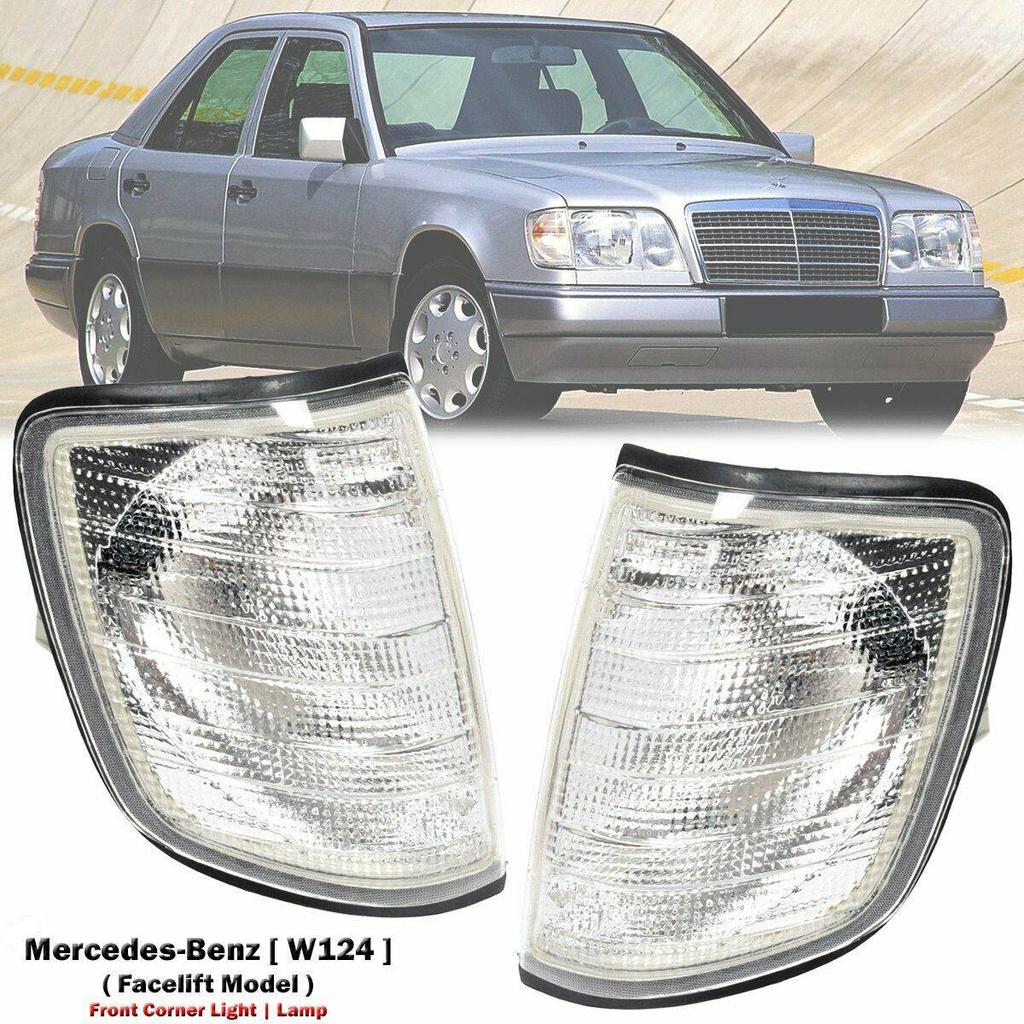 1 Paar Front-Eckleuchte Blinkleuchte für Mercedes-Benz W124 E320 E420 E500 1994-1996 1248261143 1248261243