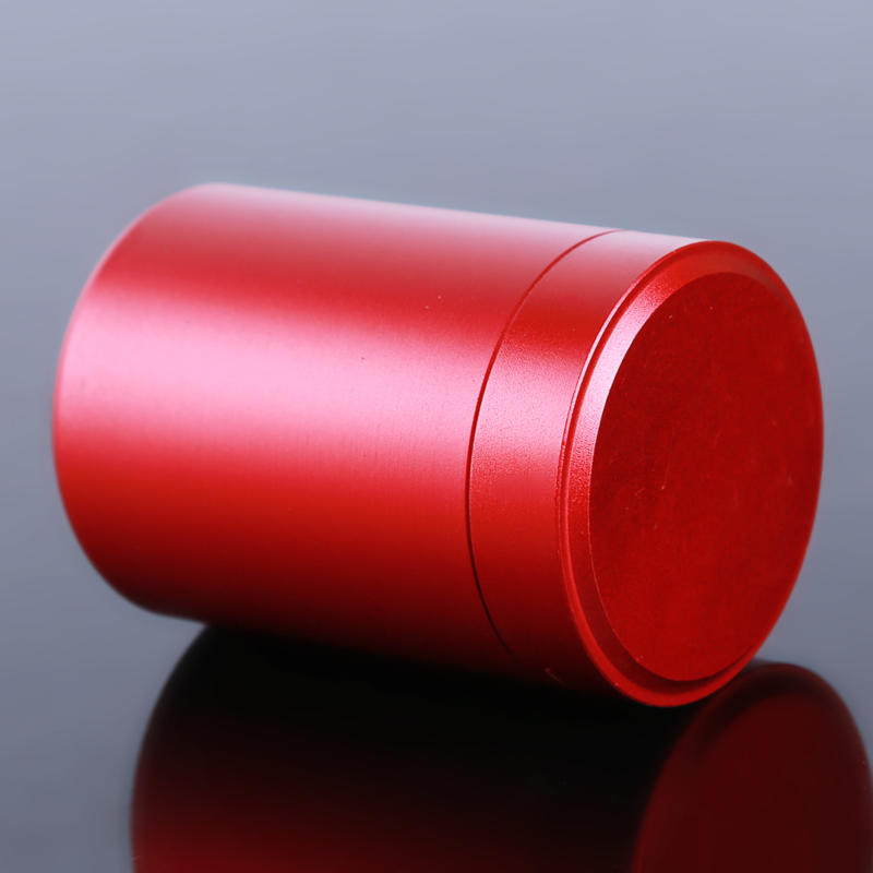 Aluminum Herb Stash Jar Airtight Smell Proof Stainless Steel Tea Container Box
