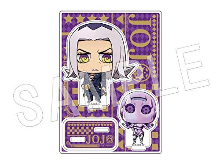 

Bizarre Adventure Golden Wind Акриловая фигурка Подставка Чими Чара Абаккио ДжоДжо