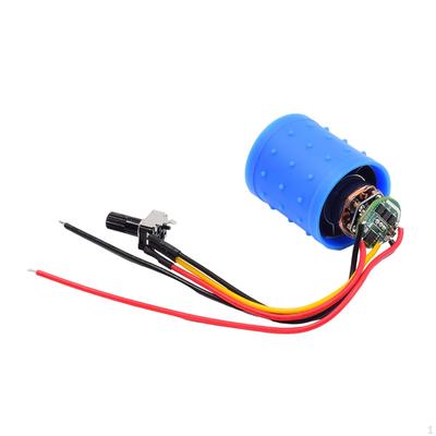 Mini bezkartáčový motor Hliníkový oběžník Potrubní ventilátor DIY příslušenství pro vysoušeč vlasů a žehličku