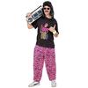 Déguisement jogging I love 80's grande taille homme