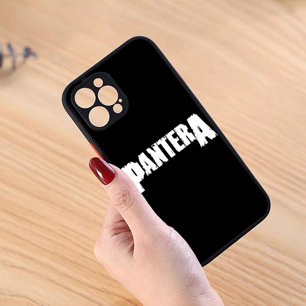 Pantera Cowboys From Hell Phone Case Black Matte for iPhone 15ProMax 13 12 11 14 Pro Max Mini 8 7 Plus SE2020 XS Max X XR Cover