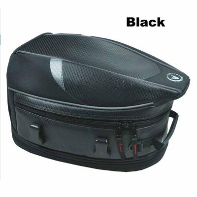 Motorrad Sitz Tasche Hecktasche Wasserdichte Helmtasche Motorrad Satteltaschen Erweiterbar Mit Regen Abdeckung