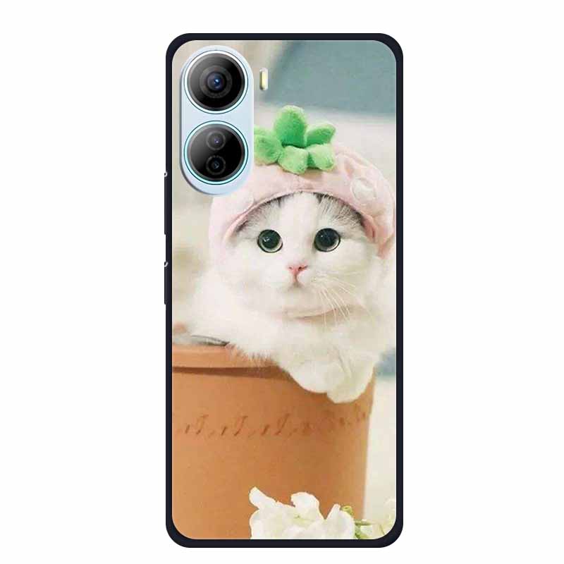 For ZTE Libero 5G IV Case Animals Silicone TPU Back Cover Soft Phone Cases for ZTE LiberoIV 5GA302 Protector Wolf Cool New Shell